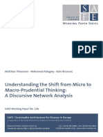 Understanding The Shift From Micro To Macro-Prudential Thinking: A Discursive Network Analysis