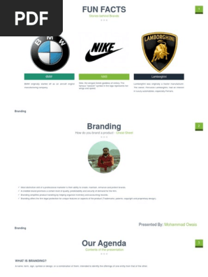 Branding