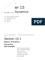 Chapter 15 Explicit Dynamics 1