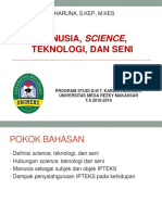 Isbd-Manusia, Sains, Teknologi, Dan Seni