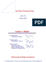 Digital Data Transmission: ECE 457 Spring 2005