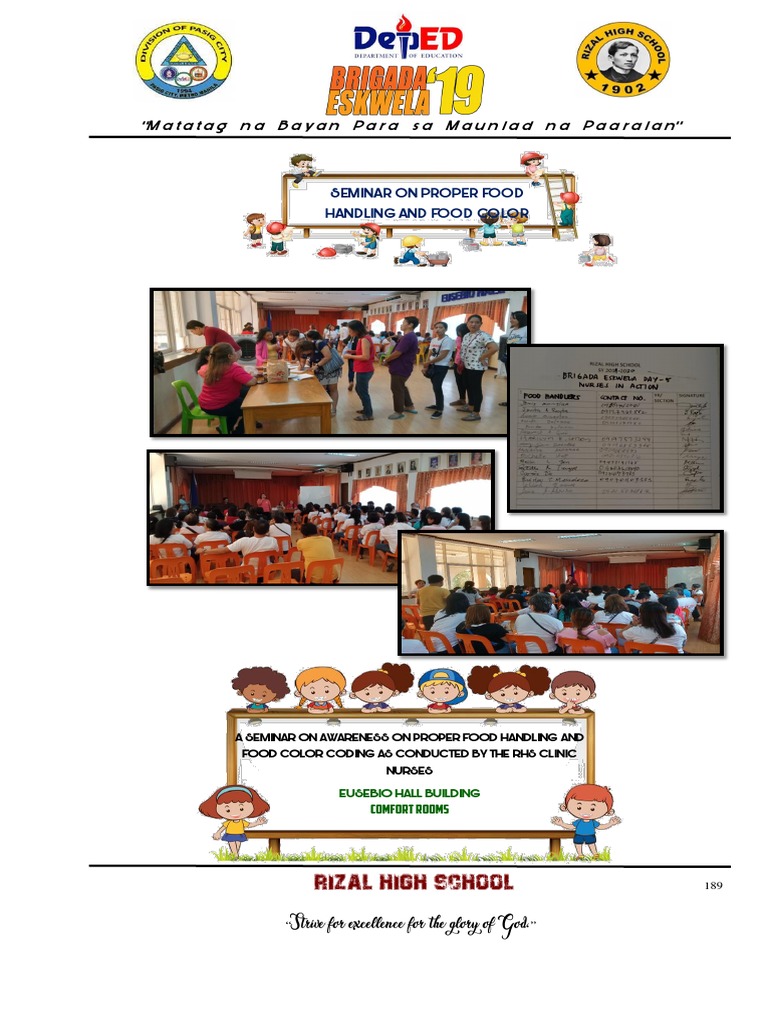 Seminar on Food Handling & Color Coding | PDF