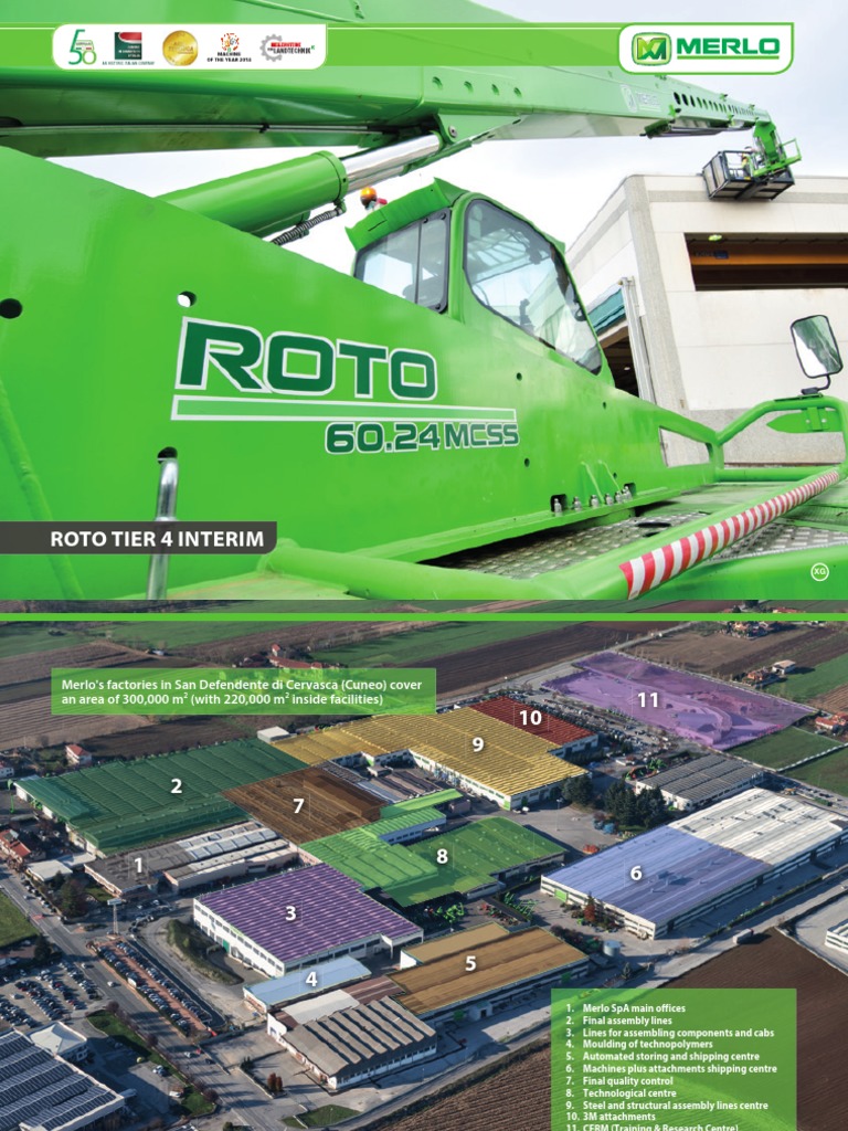Merlo Catalogue | PDF | Vehicle Technology | Manufactured Goods