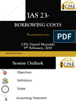 Ias 23 Borrowing Cost Cpa Daniel Mureithi