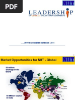 Download NIIT Summer Interns - 2011 by sunitchandan007 SN41960891 doc pdf