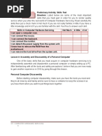 Assembly Disassembly Hand Out