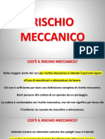 RISCHIO MECCANICO