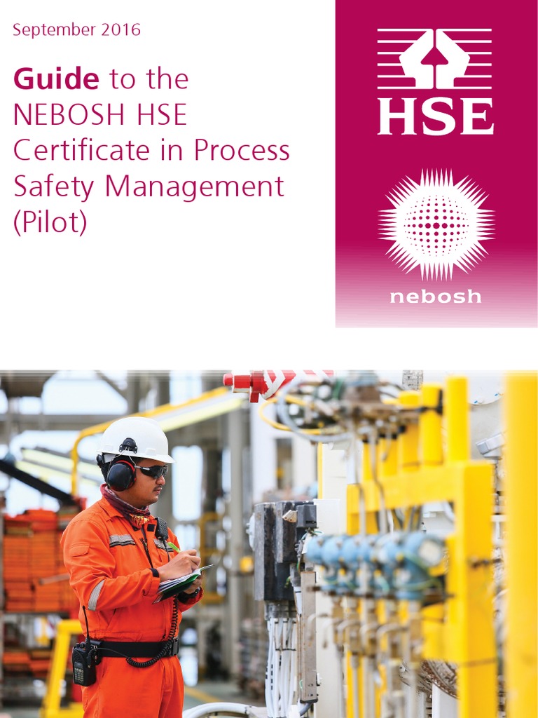 Nebosh Hse Certificate in Process Safety Management (Pilot) Guide To