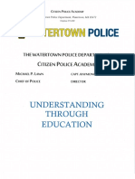 Citizen Police Academy Application 2019