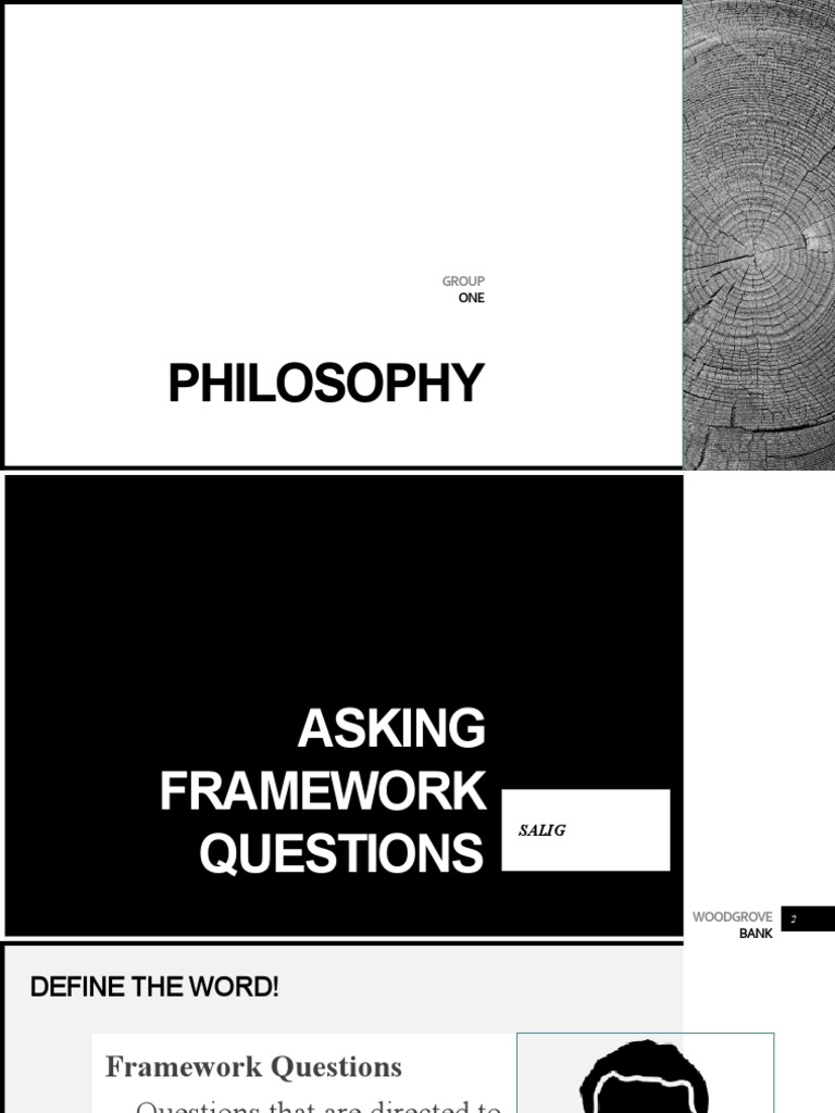 Framework Questions | PDF | Philosophy Of Mind | Science