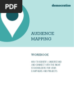 Audience Mapping: Workbook