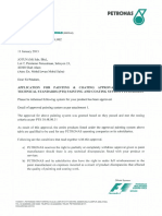 Petronas Approval Letter PDF