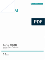 Edan M8, M9 Patient Monitor - User manual (es).pdf