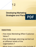 Developing Marketing Strategies and Plans