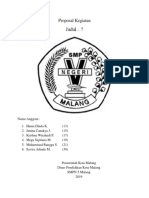 Laporan Proposal Kegiatan Memasak