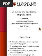 Property Issues: Ellen Varley Distance Learning Specialist College of Agriculture and Natural Resources June 15, 2005