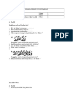 SOAL LATIHAN PENGETAHUAN Pelajaran 7