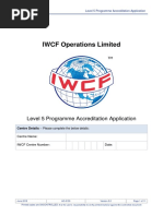 AC-0100 Level 5 Programme Accreditation Application