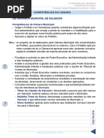 Resumo 872865 Gilcimar Rodrigues 46899090 Lei Organica de Salvador Aula 06 Competencias Da Camara