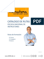 catalogo de rutas