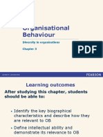 Organisational Behaviour: Diversity in Organisations