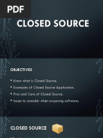 Closed Source Documentation