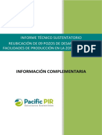 Reubicación de 09 pozos de desarrollo y sus facilidades en Lote IV