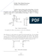 AOE 3024: Thin Walled Structures Solutions To Homework # 8: Flange: Section 2
