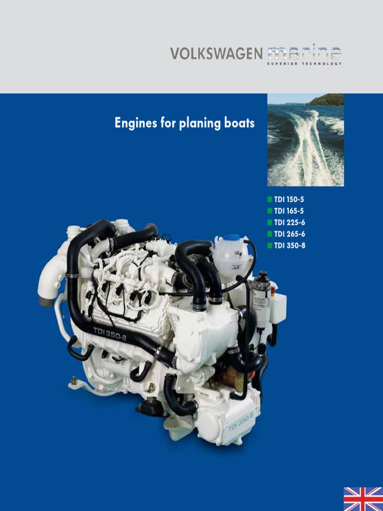 Volkswagen Marine Diesel Engine Overview | PDF | Turbocharger | Engines