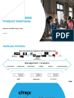NetScaler SD-WAN - Technical Overview