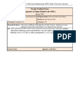 ESD Lab Feedback Form For OEL +CEP