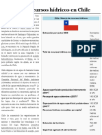 Manejo de recursos hídricos en Chile - Wikipedia, la enciclopedia libre