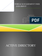 Active Directori & Management User and Group