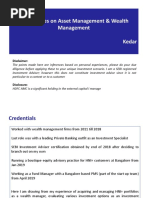 Wealth Management & Asset Management