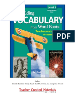 Building Vocabulary From Word Roots Level 3