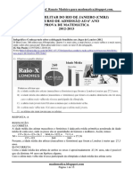 Prova de Matemática 6a Cmrj 2012-2013 Resolvida