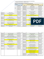 Horários e disciplinas dos cursos de História