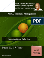 Pmfm02 Organizational Behavior
