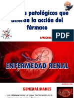 Factores Patológicos Que Afectan La Accion Del Farmaco