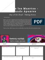 graphic organizer dia de los muertos -- ruben villarreal