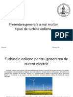 Marinescu Alin-Surse de Energie Regenerabile-Prezentare Generala a Mai Multor Tipuri de Turbine Eoliene