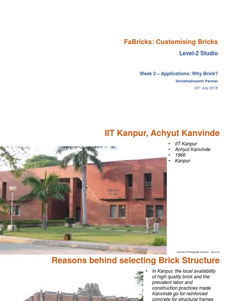 Brick Buildings Details | PDF