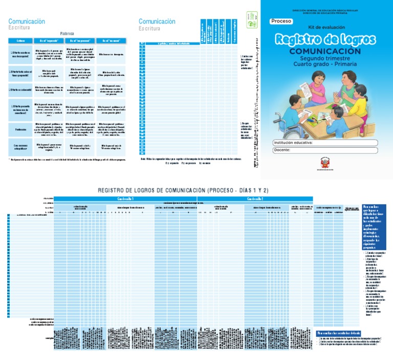 Evaluación de Escritura Cuarto Grado | PDF | Lenguaje de programación ...