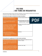 Documento de Toma de Requisitos PCI DSS