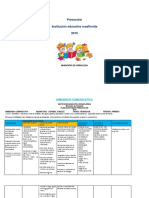 Mallas Curriculares Preescolar