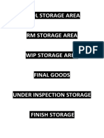 Tool Storage Area