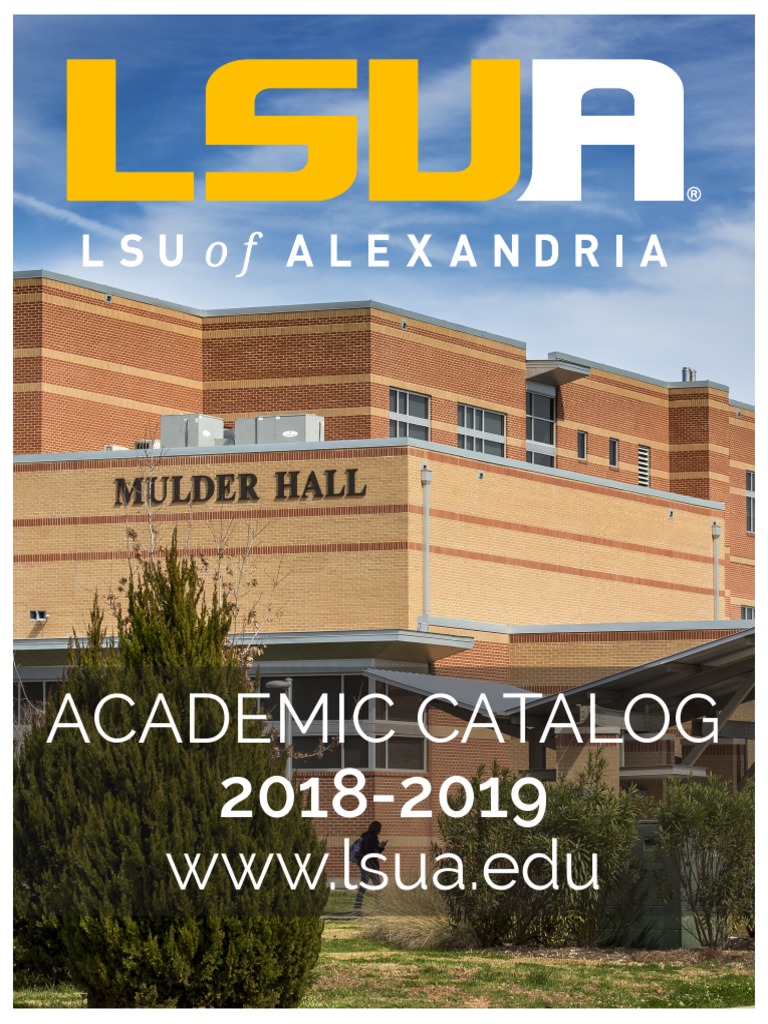 Lsua PDF Bachelor s Degree Academia
