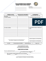 GF8 - Home Visitation Form