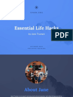 Essential Life Hacks: by Jane Truman