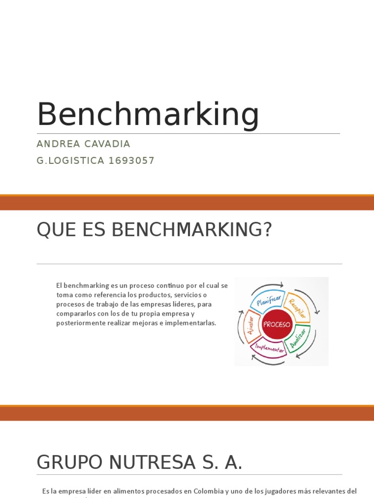 Bench Marking | PDF | Benchmarking | Hacerse un nido